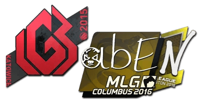 CS2 sticker combo spelling GABEN